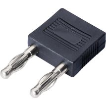 Schnepp - fk 14/4 - ni Verbindungsstecker Schwarz Stift-Ø: 4 mm Stiftabstand: 14 mm 1 St.