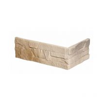 Verblender Ecke Oviedo – Beton – 18-41 x 11 / 9 - 32 cm – 11 kg – Innen und Außen