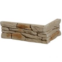 Verblender Ecke Porto grau-beige Verblender & Riemchen