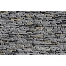 Verblender Porto anthrazit – 54 x 11 cm – 19-30 mm – 13,1 kg – Beton – frostsicher – innen und außen