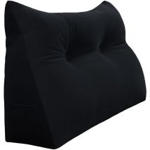 Coussin de Lecture Compensé, Triangulaire Coussin à Coins, Gros Coussin Canapé, Traversin Tête de lit Support Arrière, Oreiller Cervical Dossier de