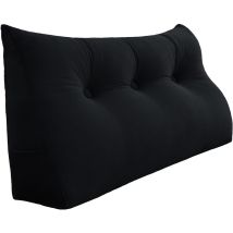 Vercart - Coussin de Lecture Compensé, Triangulaire Coussin à Coins, Gros Coussin Canapé, Traversin Tête de lit Support Arrière, Oreiller Cervical