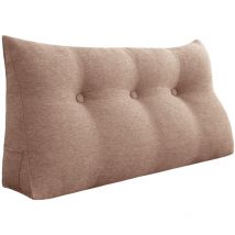 Coussin de Lecture, Oreiller Traversin Soutien Dorsal, Triangulaire Coussin à Coins, Gros Coussin Canapé, Coussin tête de Lit Dossier, Coussin de