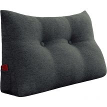 Coussin de Lecture, Oreiller Traversin Soutien Dorsal, Triangulaire Coussin à Coins, Gros Coussin Canapé, Coussin tête de Lit Dossier, Coussin de