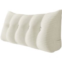 Coussin de Lecture, Oreiller Traversin Soutien Dorsal, Triangulaire Coussin à Coins, Gros Coussin Canapé, Coussin tête de Lit Dossier, Coussin de