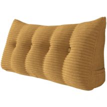 Coussin de Lecture, Oreiller Traversin Soutien Dorsal, Triangulaire Coussin à Coins, Gros Coussin Canapé, Coussin tête de Lit Dossier, Coussin de