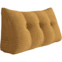 Coussin de Lecture, Oreiller Traversin Soutien Dorsal, Triangulaire Coussin à Coins, Gros Coussin Canapé, Coussin tête de Lit Dossier, Coussin de