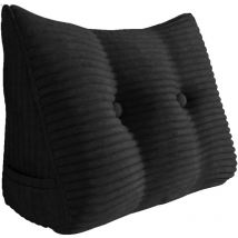 Coussin de Lecture, Oreiller Traversin Soutien Dorsal, Triangulaire Coussin à Coins, Gros Coussin Canapé, Coussin tête de Lit Dossier, Coussin de