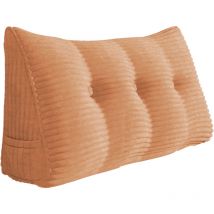 Coussin de Lecture, Oreiller Traversin Soutien Dorsal, Triangulaire Coussin à Coins, Gros Coussin Canapé, Coussin tête de Lit Dossier, Coussin de
