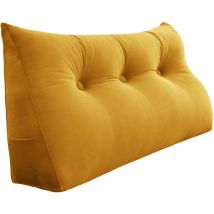 Coussin de Lecture, Oreiller Traversin Soutien Dorsal, Triangulaire Coussin à Coins, Gros Coussin Canapé, Coussin tête de Lit Dossier, Coussin de