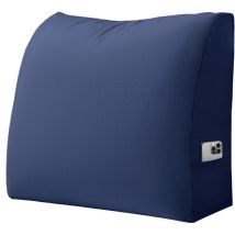 Coussin de Lecture, Oreiller Traversin Soutien Dorsal, Triangulaire Coussin à Coins, Gros Coussin Canapé, Coussin tête de Lit Dossier, Oreiller de