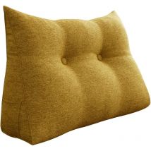 Coussin de Lecture, Oreiller Traversin Soutien Dorsal, Triangulaire Coussin à Coins, Gros Coussin Canapé, Coussin tête de Lit Dossier, Oreiller de