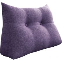 Coussin de Lecture, Oreiller Traversin Soutien Dorsal, Triangulaire Coussin à Coins, Gros Coussin Canapé, Coussin tête de Lit Dossier, Oreiller de