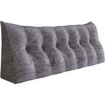 Coussin de Lecture, Oreiller Traversin Soutien Dorsal, Triangulaire Coussin à Coins, Gros Coussin Canapé, Coussin tête de Lit Dossier, Oreiller de