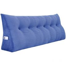 Coussin de Lecture Compensé, Triangulaire Coussin à Coins, Gros Coussin Canapé, Traversin Tête de lit Support Arrière, Oreiller Cervical Dossier de