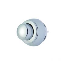 Verchromter Knopf für Siamp Skill 51 pmr WC-Mechanismus