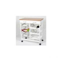 Verdulero Cocina 3C 76X67X37Cm 2 Cajones Ac/Mad Kit Closet