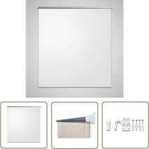 Verdunkelungsrollo 160 x 230 cm weiß - Fensterrollo - Verdunkelungsrollo - Blickfangrollo - Klemmrollo - Raffstore
