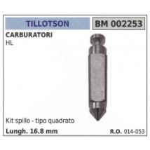Vergasernadelsatz quadratischer Typ Tillotson hl Kettensäge L=16,8 mm 014-053