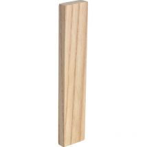 Verglasungsklötze Holz Esche lackiert Holzklotz 80x8x4 mm 250 Stück Glaserklötze natur
