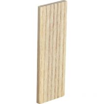 Verglasungsklötze Holz Esche lackiert Holzklotz 80x35x4 mm 100 Stück Glaserklötze natur