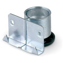 Vérin compensateur de niveaux – Vérin pour meuble – Acier zingué – Hauteur réglable jusqu'à 20 mm – Charge maximale 150 kg