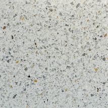 Stone By Stone - Véritable Terrazzo 20 mm - Carrara - Carrare - 60x60 - Adouci - (0,36 m²)