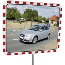 Dancop Verkehrsspiegel Acryl eckig B600xH400 mm für Außen