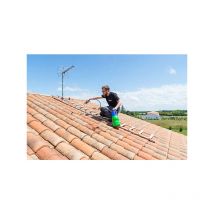 Hailo - Dachleiter-Set aus Holz - Länge 10.00m - mit Haken - 1240-001-CR