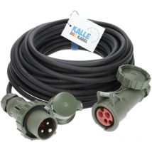Kalle Verlängerungskabel cee 230V 16A 2,5mm² Aquasafe Military IP67 15 Meter