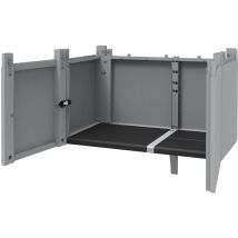 Erweiterungssatz für den einzelmodul-schrank mit verwandelbarem modularem regal MODULAR-2907