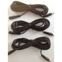 Verlängerungskabel Set 3er Pack, 5m für Esotec Solarspot Trio