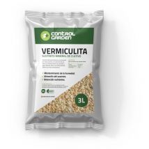 Control Garden - Vermiculita Sustrato Mineral para Plantas 3L