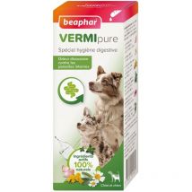 Vermipure liquide Beaphar pour chiot et chien : 50 ml