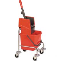 Vermop - Reinigungswagen Eimer 1 x 17l u.Presse Ku.