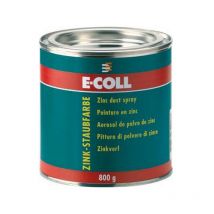 E-coll - Vernice a Polvere Di Zinco, Modello: Box 800 g, Colore Grigio / Opaco