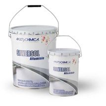 Multichimica - Silversol Alluminio Vernice Impearmibilizzante Termoisolante 10 Lt 10 Lt
