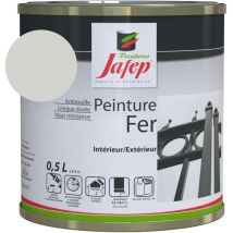 Vernice ferro antiruggine grigio metallico Jafep 0,5 l