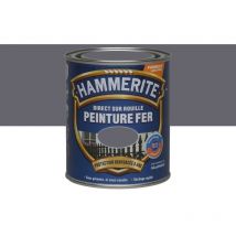 Hammerite - Vernice per ferro esterno Diretta su ruggine antracite lucido 0,75 l