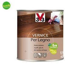 Vernice per legno incolore finitura satinata 0,5LT