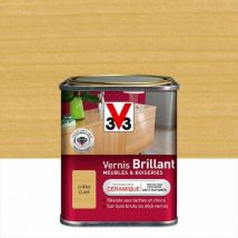 Vernice per mobili e oggetti V33 rovere chiaro lucido, 0,25l V33