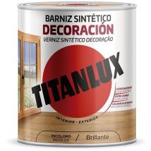 Vernice decorativa lucida sintetica incolore 750ml Titanlux m10100034