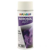 Motip - Vernice spray colorata aerosol Art bianco puro opaco ral 9010 Bomboletta spray da 400 ml (Per 6)