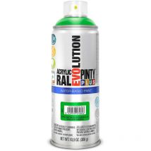 Pintyplus evolution vernice spray all'acqua 520cc ral 6018 verde giallastro