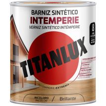 Vernice sintetica per esterni brillante incolore 4L Titanlux M14100004