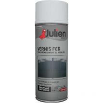 Vernis aérosol pour Fer et tous métaux - Brillant Incolore - 400 ml Julien