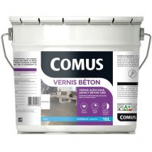 Comus - vernis béton 10L - Vernis polyuréthane acrylique pour les sols et murs en béton ou dérivés ciment