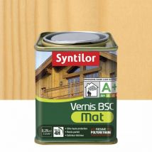 Syntilor - Vernis bois extérieur incolore mat 0.25 l
