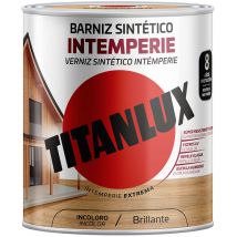 Titanlux - barniz sintético intemperie brillante incoloro 4L M14100004