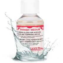 Vernis final résine pour acrylique, gouache et tempera Renesans GLOSS 100ml